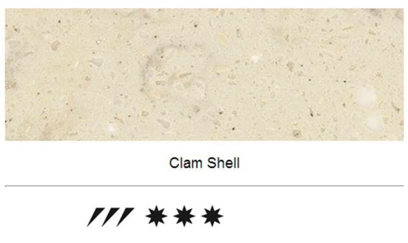 Worktop Color: Clam Shell